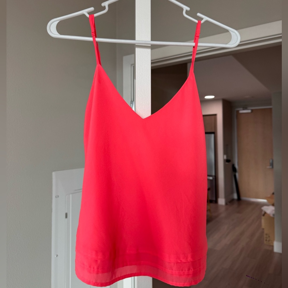 Talula Hot Pink Flowy Tank